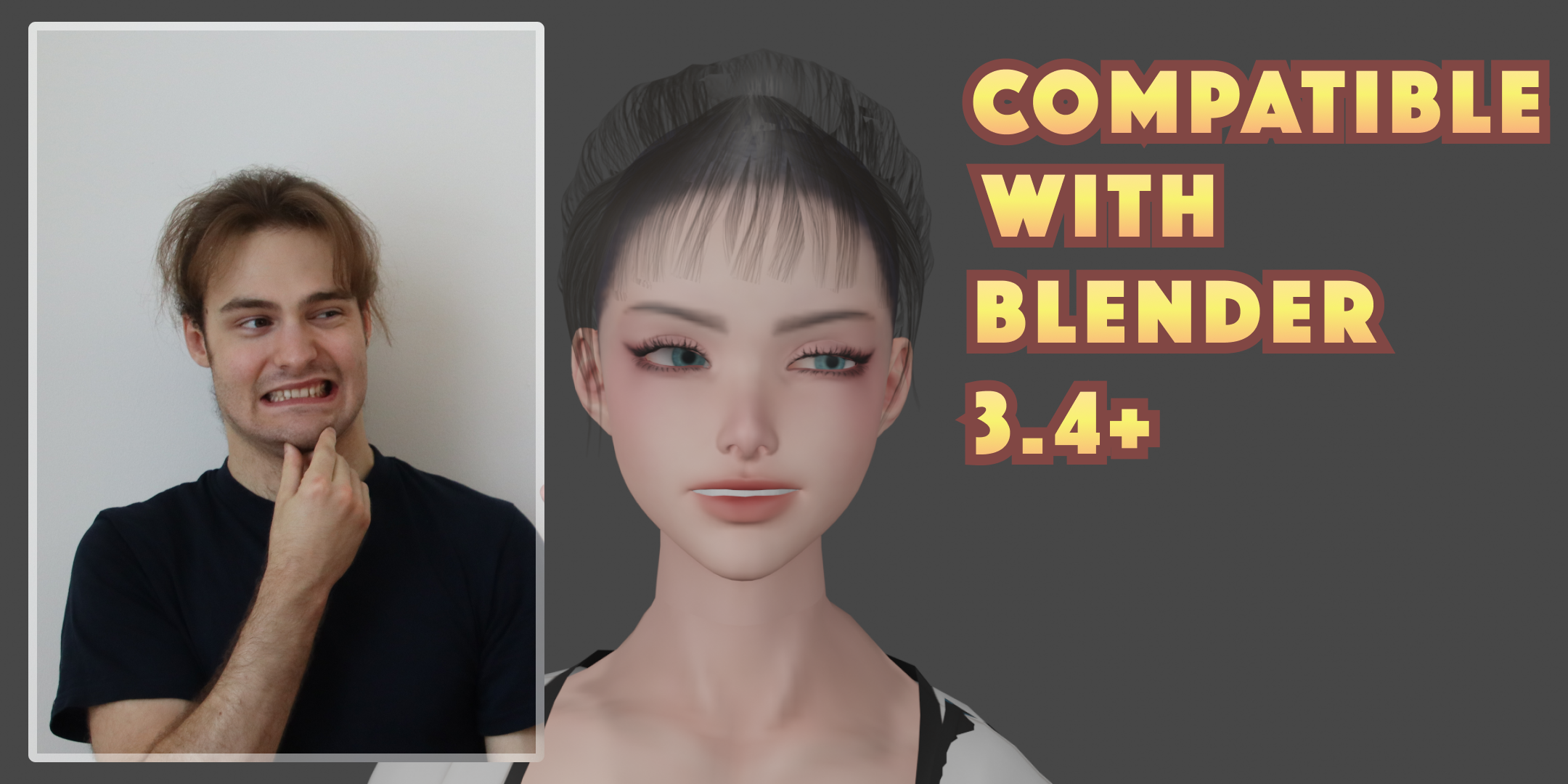 Image2Expression Blender Add-On screenshot