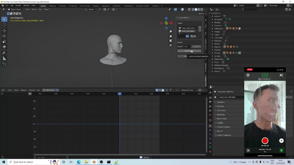 Blender LiveLinkFace Add-On